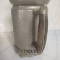 سماور شکاری و ترازو قدیمی کوچک دکوری