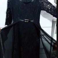 پیرهن مجلسی شیک و سالم مشکی