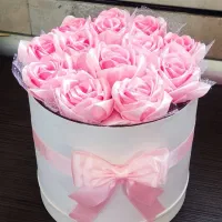 باکس گل صورتی