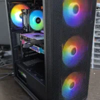 کیس گیمینگ و رندر i3 12100f + RX580 8GB|رایانه رومیزی|تهران, فلسطین (میدان انقلاب)|دیوار