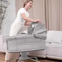 تخت وگهواره برقی کنار مادر|تخت و صندلی بچه|چالوس, |دیوار