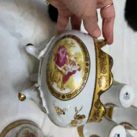 دانسی و لردشید طلاکوب اصل و قدیمی|ظروف سرو و پذیرایی|کیاشهر, |دیوار