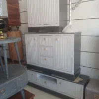 آینه کنسول باکیفیت|بوفه، ویترین، کنسول|خرم‌آباد, |دیوار