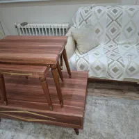 مبل ۸ نفره چستر  در حد نو|مبلمان خانگی و میز عسلی|رشت, چله خانه|دیوار