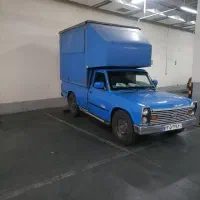 نیسان وانت دوگانه سوز شرکتی بی رنگ مدل 97