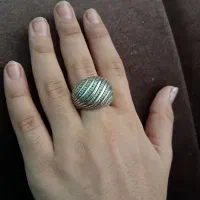 انگشتر نقره اصل ۹۲۵|جواهرات|قم, شاه سید علی|دیوار