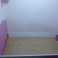 تخت خواب نوجوان به همراه کفی و میزتحریر و صندلی