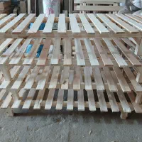 کفی تخت زیر تختی تمام چوب