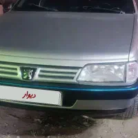 پژو مدل86کارمندی نقره ای