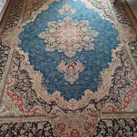 دو تخته فرش ۹ متری طرح ابریشم فرهی ۱۲۰۰ شانه