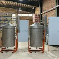 دستگاه گلاب گیر ۱۰۰ لیتری تمام استیل مدل GOL304