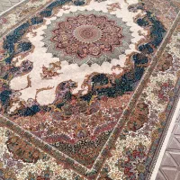 دو تخته فرش 9 متری 1000 شانه تراکم 3000|فرش|نجفآباد, بازار|دیوار