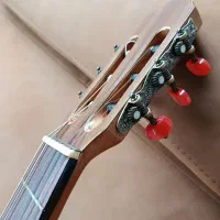 گیتار کلاسیک تمام چوب دستساز نو نو|گیتار، بیس، امپلیفایر|ماکو, |دیوار