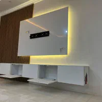 طراحی و ساخت و اجرای تی وی وال|میز تلویزیون|کرج, گوهردشت|دیوار