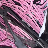 چوب لباسی پلاستیکی