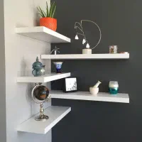 شلف دیواری|کتابخانه، شلف، قفسه‌های دیواری|قم, بیست متری ولیعصر|دیوار