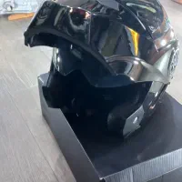 کلاه کاسکت فک متحرک عینکدار اورجینال