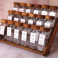 پک استند چوبی 18 تایی ( رنگ تیره )