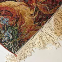 قالیچه دستبافت طرح بوسه آهو|فرش|تهران, گلستان (شهرک راه آهن)|دیوار