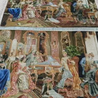 تابلو فرش دستبافت پیانوزن بزرگ زرع ونیم چله ابریشم|تابلو فرش|پاکدشت, پاکدشت (مامازند)|دیوار