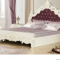 تخت خواب دونفره تاج دار