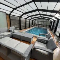 ویلا استخردار دوبلکس نوساز با وسایل بازی و جکوزی