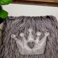 کوسن خزدار نقره ای|مبلمان خانگی و میز عسلی|سبزوار, همت|دیوار