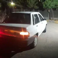 پراید ۸۲ شاسی سالم یک درو گلگیر رنگ