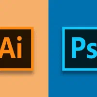 طراحی گرافیک با فتوشاپ ، الیستریتور