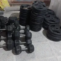 صفحه  و دمبل  کارکرده