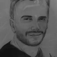 سیاه قلم نقاشی طراحی|تابلو، نقاشی، عکس|قم, زاویه|دیوار