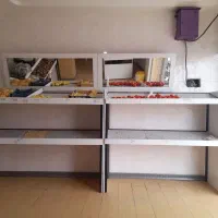 اجاره مغازه الهیه شمالی و فروش قفسه میوه فروشی