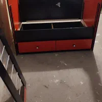 تخت کودک همراه تشک|تخت و سرویس خواب|ایلام, |دیوار