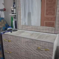 ۲ دراور سالم با آینه ریلی|جاکفشی، کمد، دراور|سنندج, |دیوار