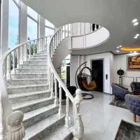 عمارت رویایی ۴۰۰متر دل جنگل‌های چمستان فول فرنیش