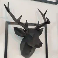 دیوارکوب اسب و گوزن رضا مرشد|مجسمه، تندیس، ماکت|گلبهار, شهر جدید گلبهار|دیوار