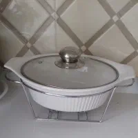 خیارخوری عتیقه کاسه ملامین قابلمه سرامیکی وارمردار|ظروف سرو و پذیرایی|مشهد, حجت|دیوار