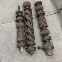 تنه قلیون چوبی با چوب درجه یک