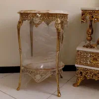 میزتلفن برنجی و تزئینی برنزی برنز اصل