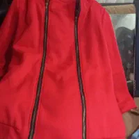 ژاکت رنگ گوجه ای خیلی خوش رنگ