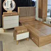 سرویس خواب نوجوان تخت کشودار.کل ست