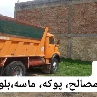حمل مصالح ساختمانی ماسه پوکه بلوک آجر نخاله سیمان