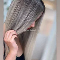 مدل مو نچرال برای خدمات رنگ و لایت