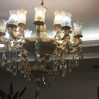 لوستر ۱۰ شاخه دوبل|لوستر و چراغ آویز|اسلام‌شهر, شهرک انبیا|دیوار