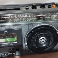 رادیو وضبط سیلورعتیقه اصل اورجینال ژاپن