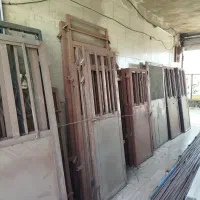 درب و پنجره پی وی سی چوبی آهنی|مصالح و تجهیزات ساختمان|پاکدشت, خاتون آباد|دیوار