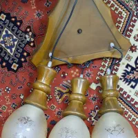 لوستر چوبی|لوستر و چراغ آویز|اصفهان, شفق|دیوار