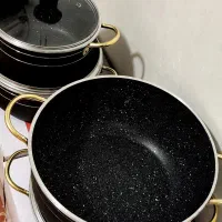 سرویس قابلمه درجه یک گرانیتی حراج شدند|ظروف پختوپز|بوکان, |دیوار