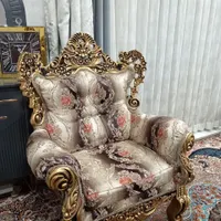 مبل سلطنتی ۹ نفره و جلو مبلی|مبلمان خانگی و میز عسلی|دزفول, |دیوار