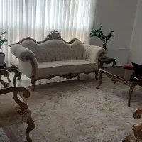 مبل استیل ۷نفره|مبلمان خانگی و میز عسلی|ساوه, |دیوار